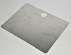 Metal Back Laser Radiation DANGER Sign Safety Class IV 4 Scattered Radiation