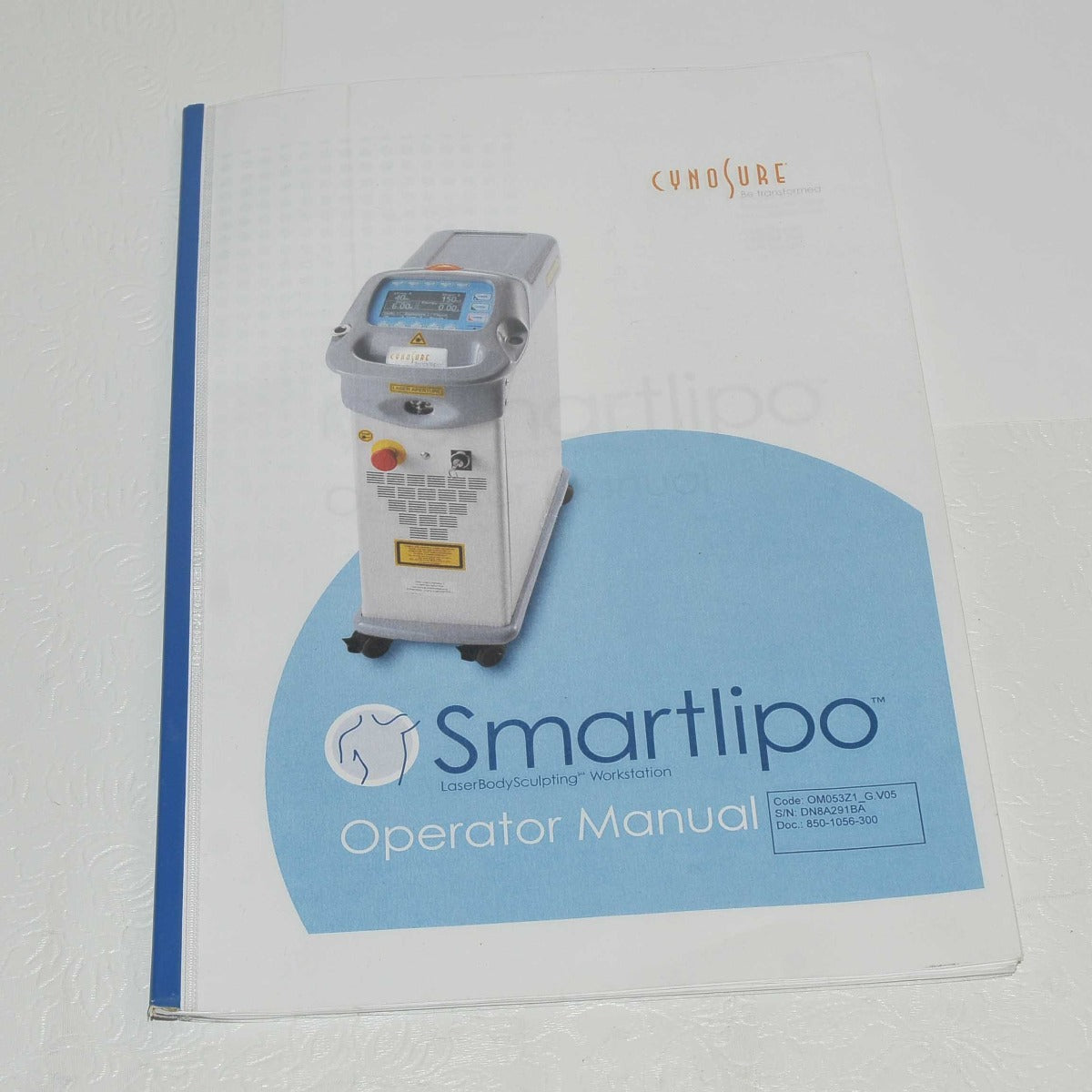 Cynosure SmartLipo Laser Operator Manual Guide Body Sculpting 850-1056-300 47Pgs