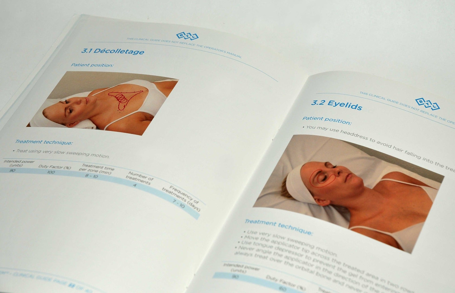 BTL Aesthetics Exilis System CLINICAL GUIDE Operation Training User Manual 40Pgs