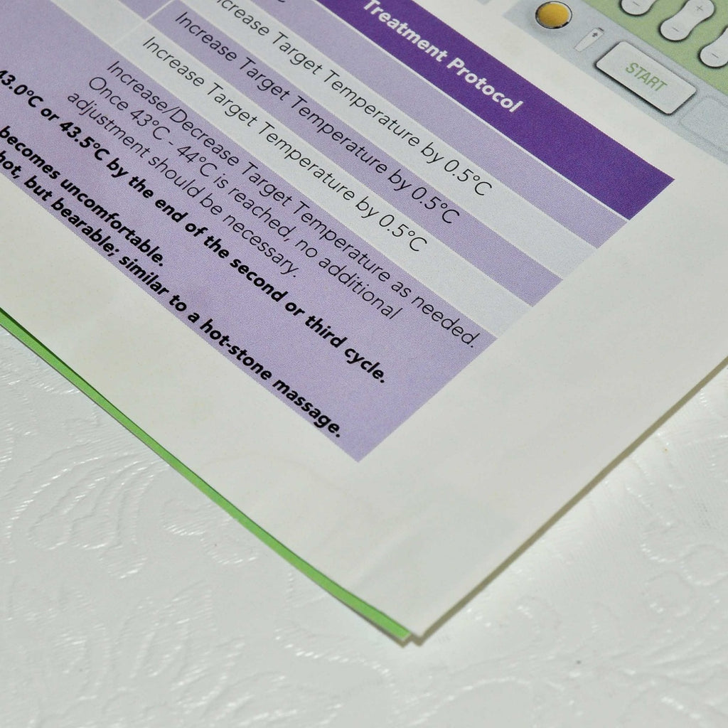 Cutera truSculpt iD Patient Treatment QUICK REFERENCE GUIDE 40cm2 16cm2 HP D2236