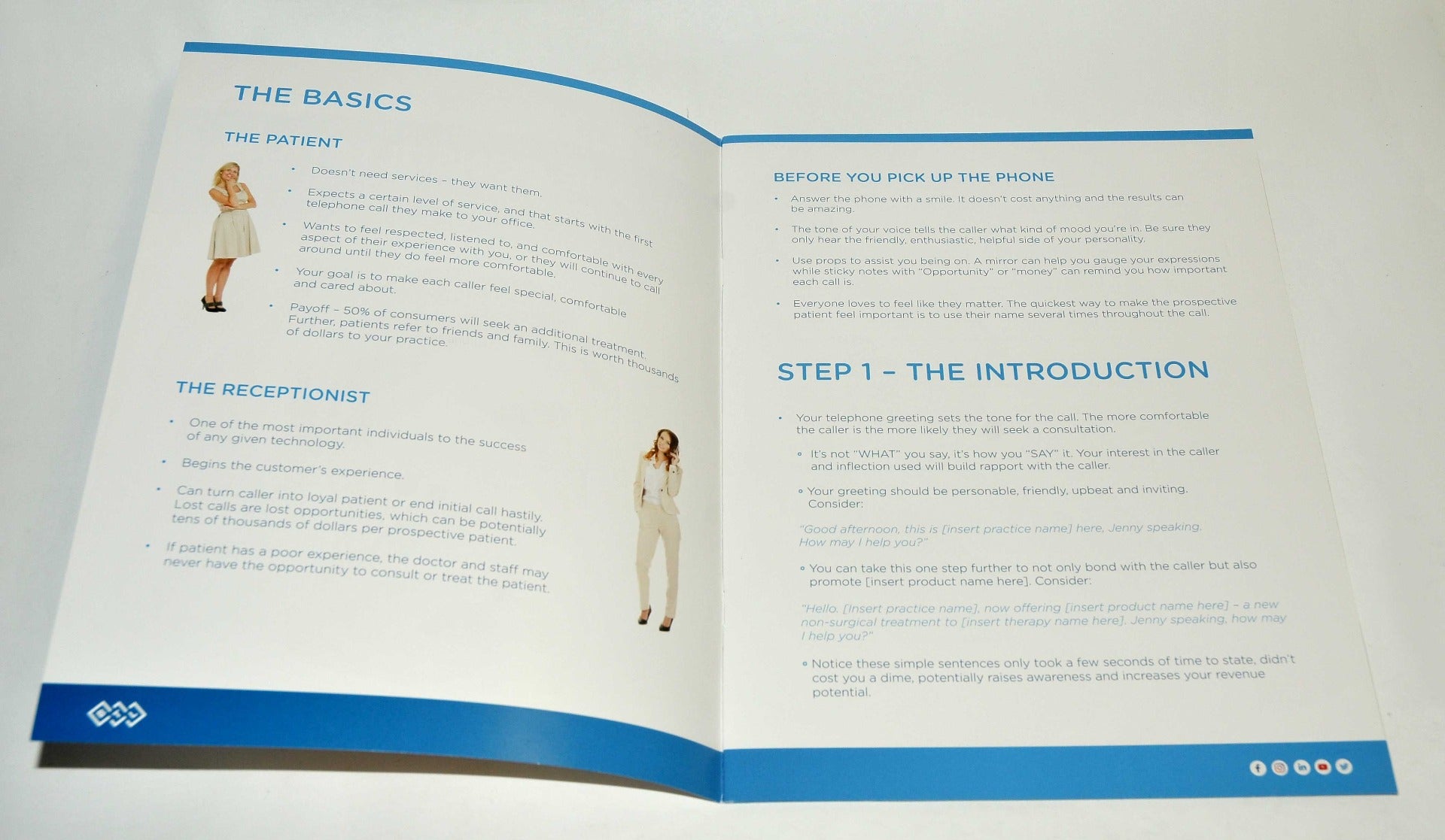 BTL Aesthetics Employee Phone Consultation User Guide Manual Training Booklet