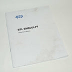 BTL Aesthetics EMSCULPT Operator Manual User Guide Operation Training Book Used