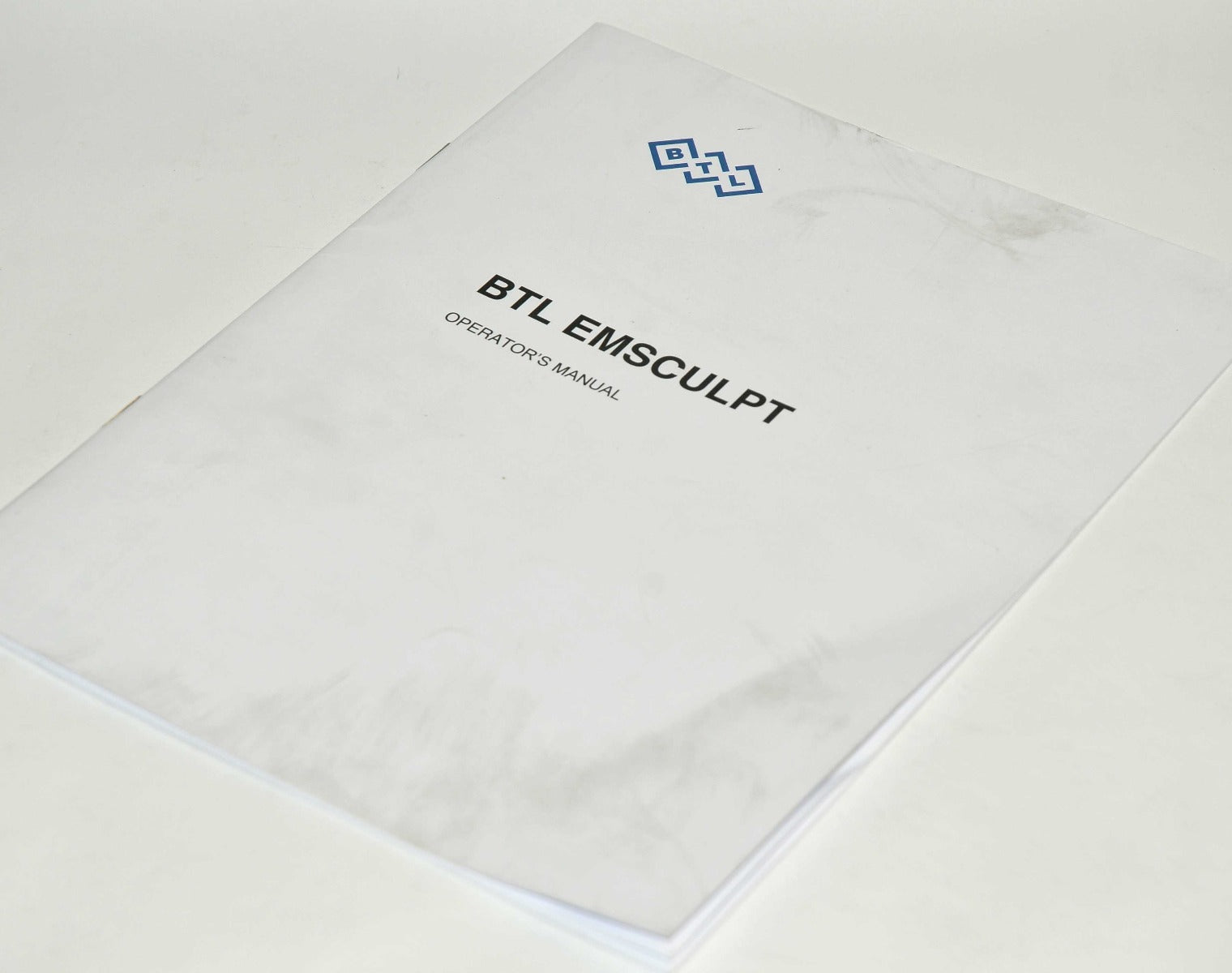 BTL Aesthetics EMSCULPT Operator Manual User Guide Operation Training Book Used