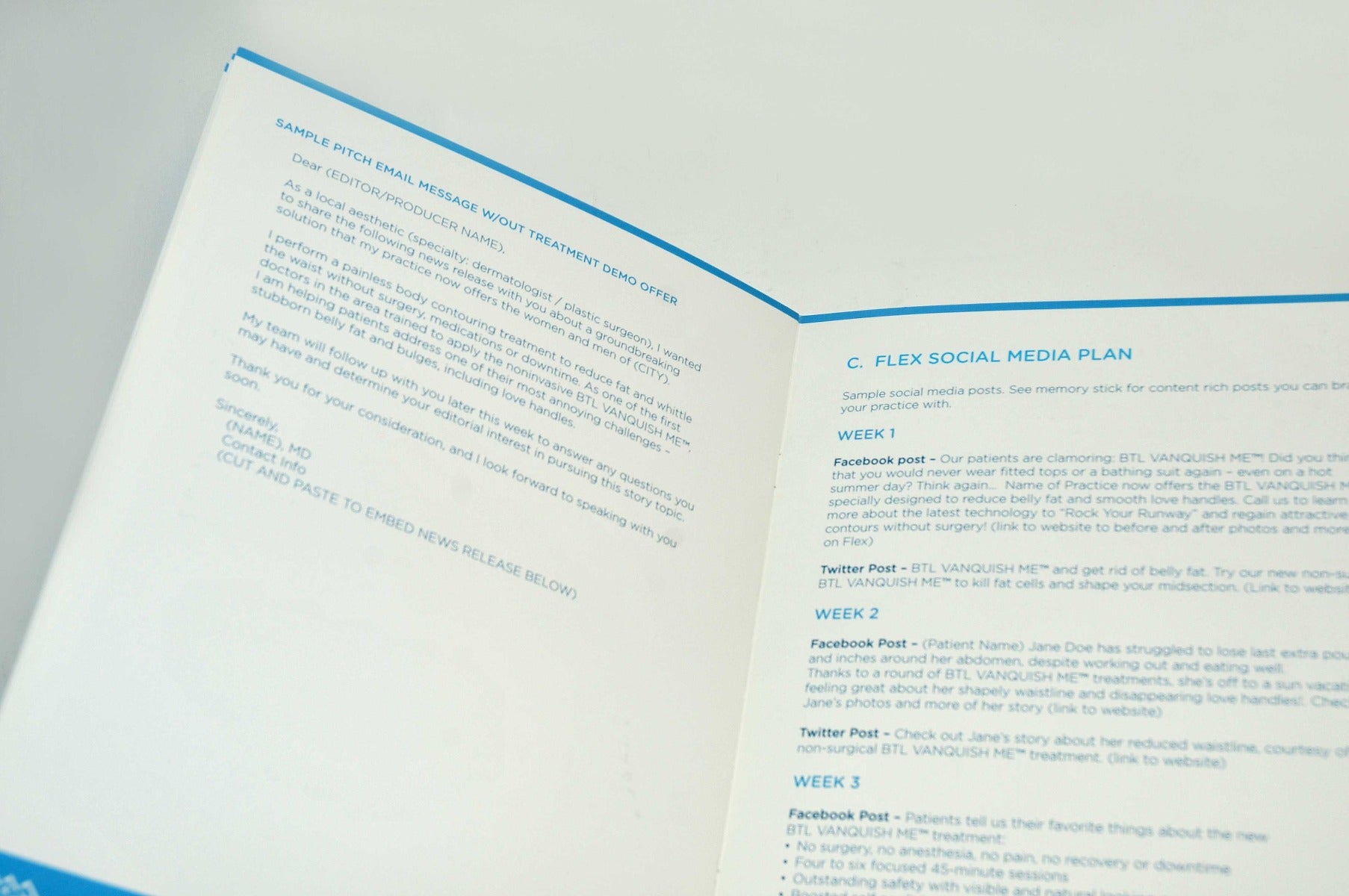 BTL Aesthetics VANQUISH ME Communications Marketing Plan User Guide Media Promos