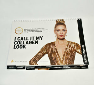 Ulthera Ultherapy Collagen Look Office Clinic Marketing Brochure Guide Overview