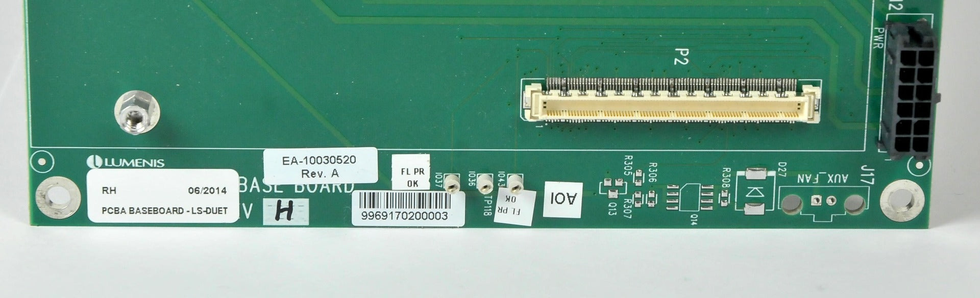 Lumenis LightSheer Infinity Diode Laser Baseboard PCB Green Base Board PARTS