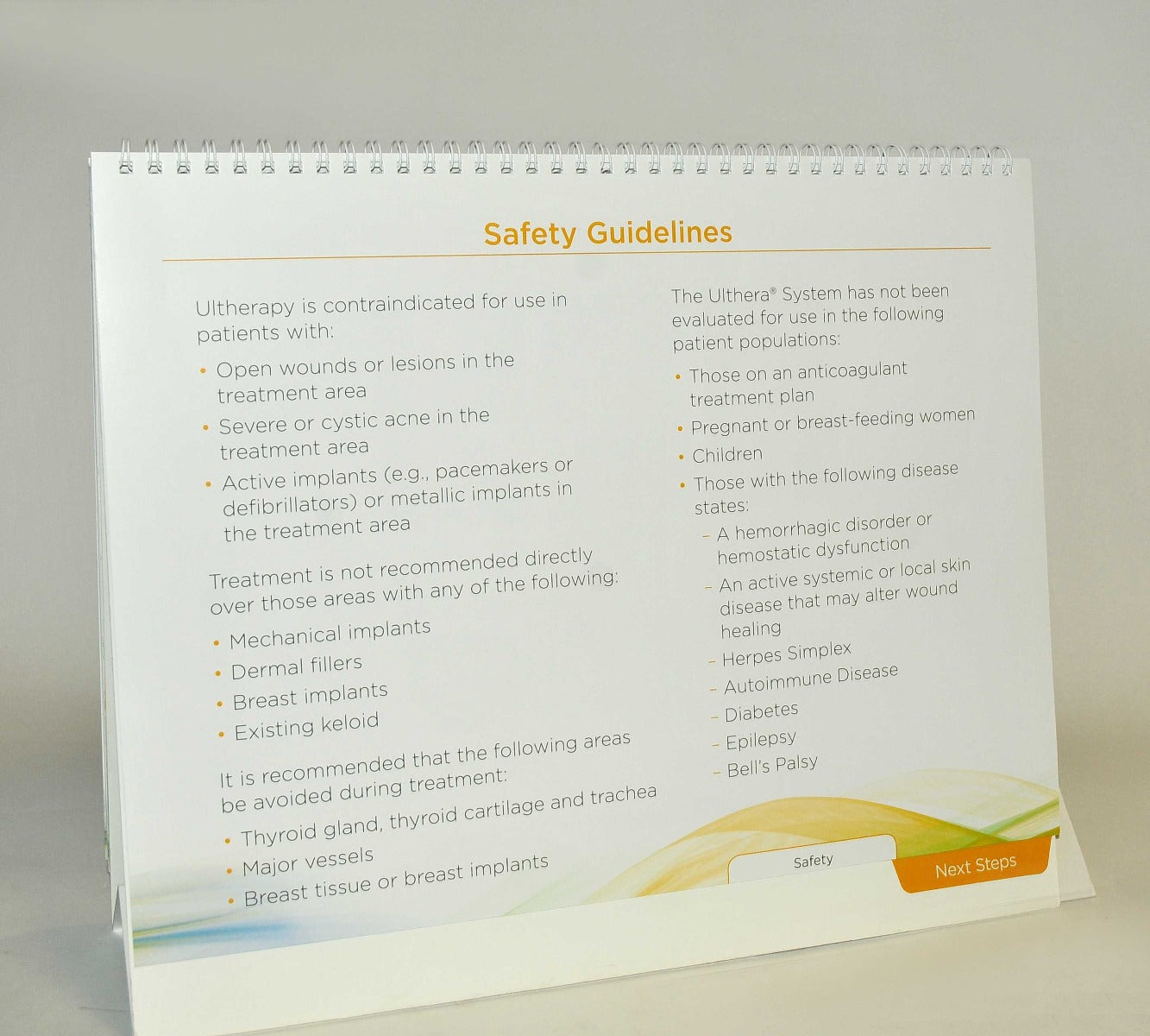Ulthera Ultherapy PATIENT CONSULTATION Consulting Office Marketing Employee Help