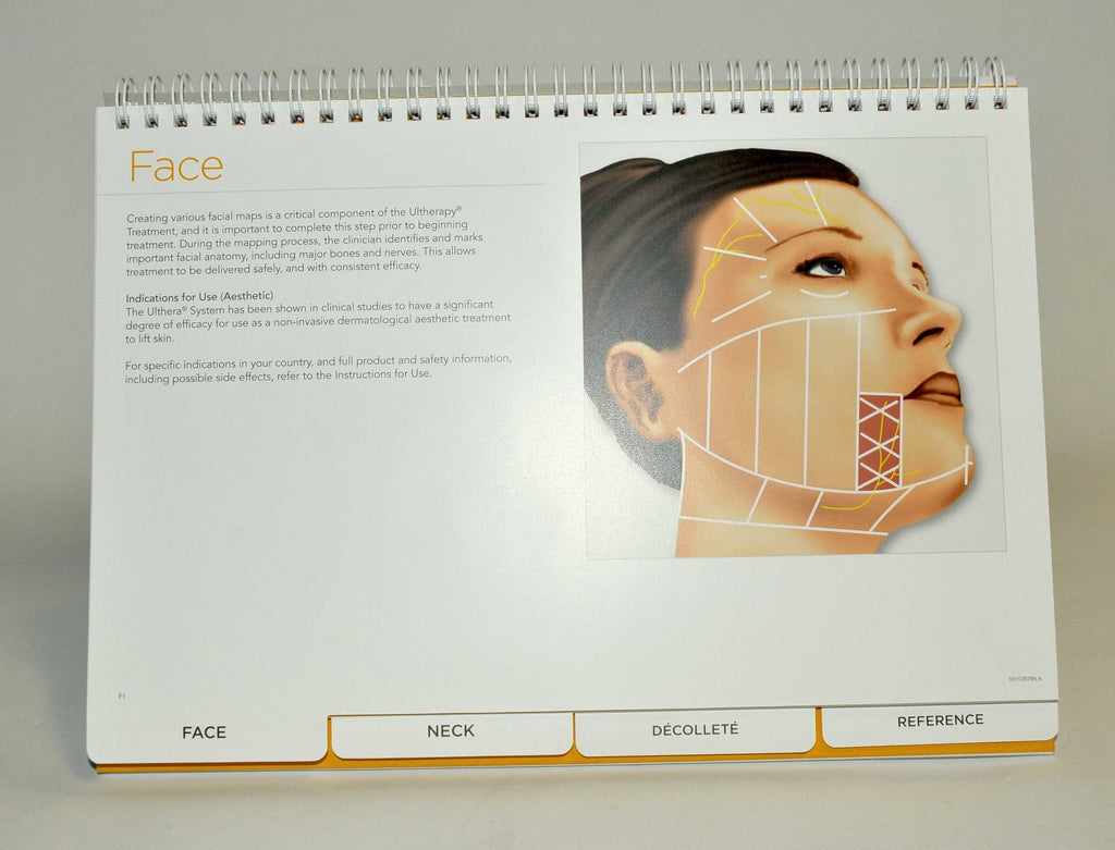Ulthera Ultherapy Patient Treatment Reference Guidelines Guide Operator Training