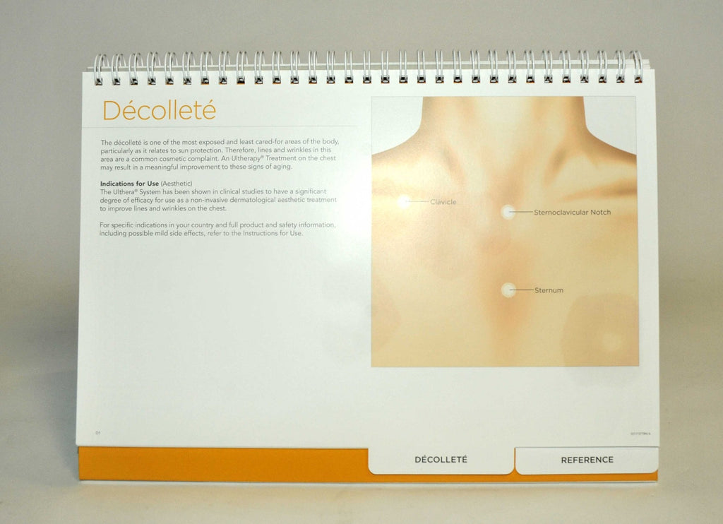 Ulthera Ultherapy Patient Treatment Reference Guidelines Guide Operator Training