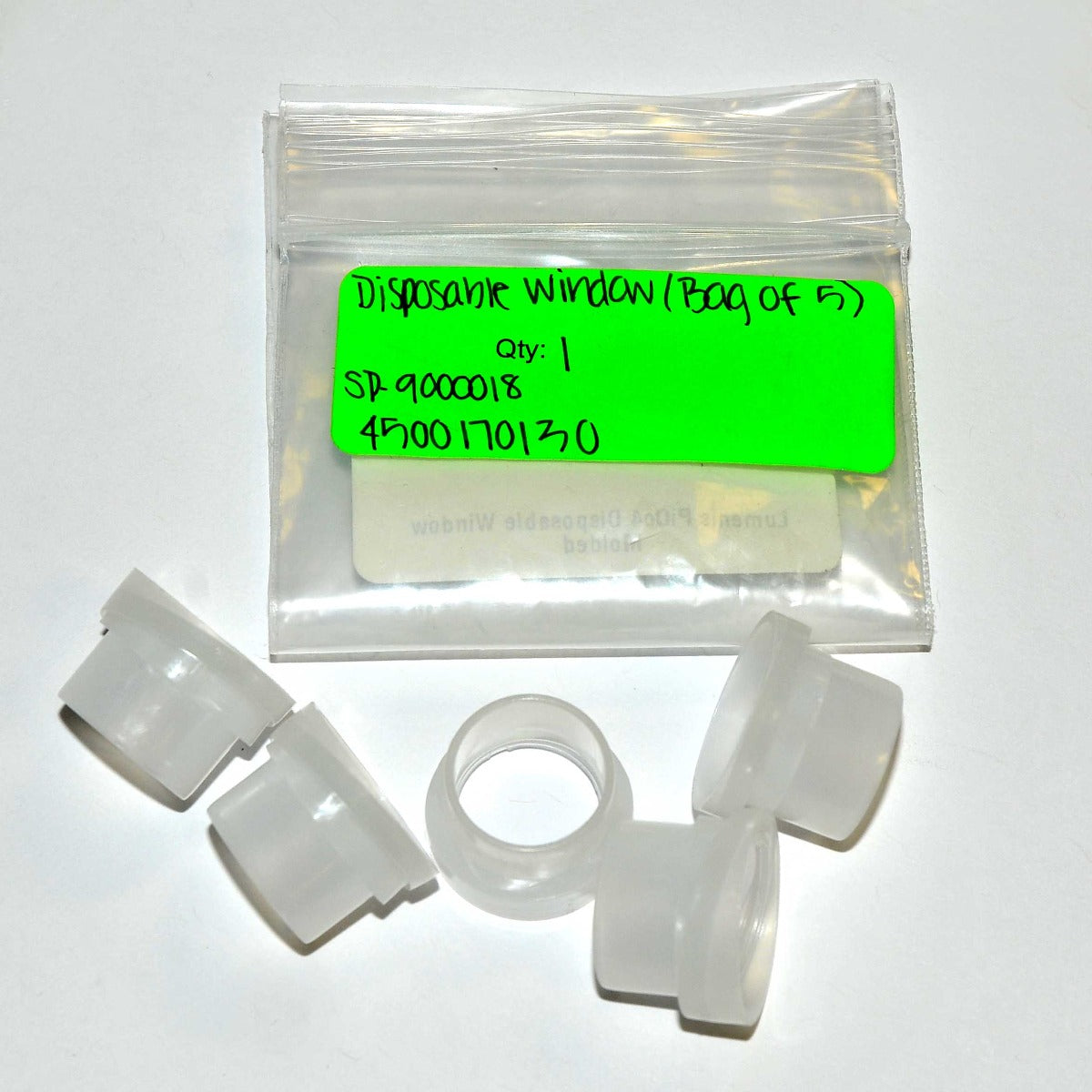 Lumenis PiQo4 Laser Disposable Window Molded Plastic SP-9000018 06996-00 5 Pack