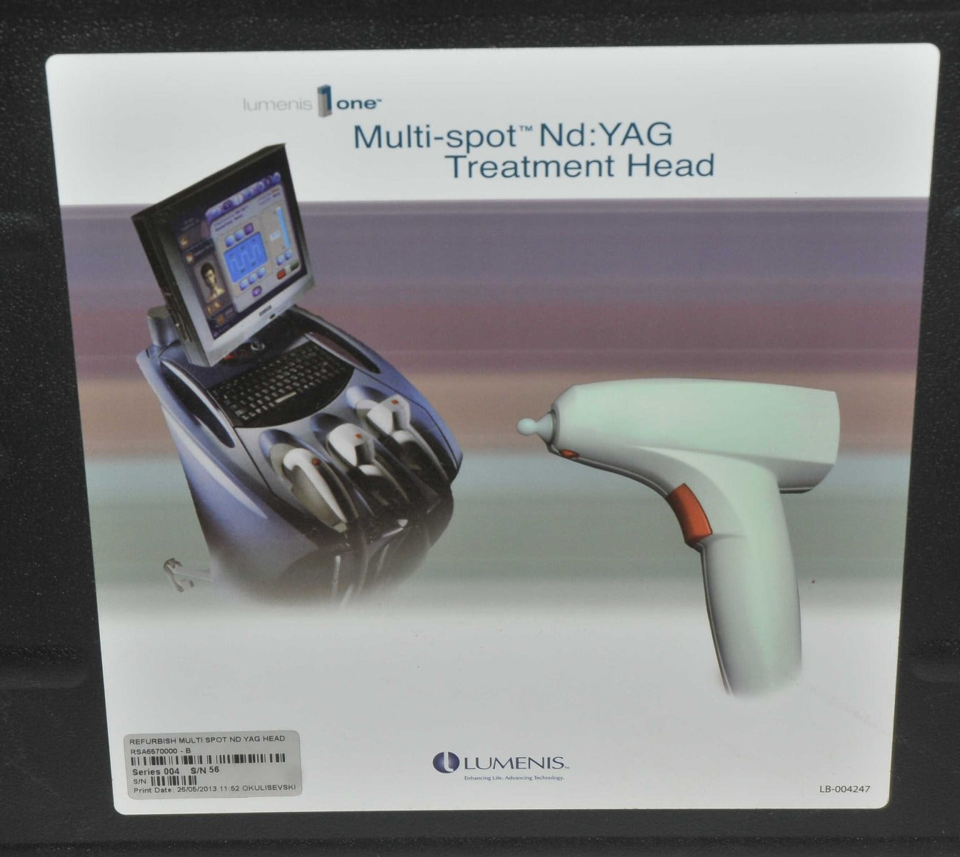 Lumenis Lume One Laser Multi Spot Nd YAG Treatment Handpiece Factory Refurbished