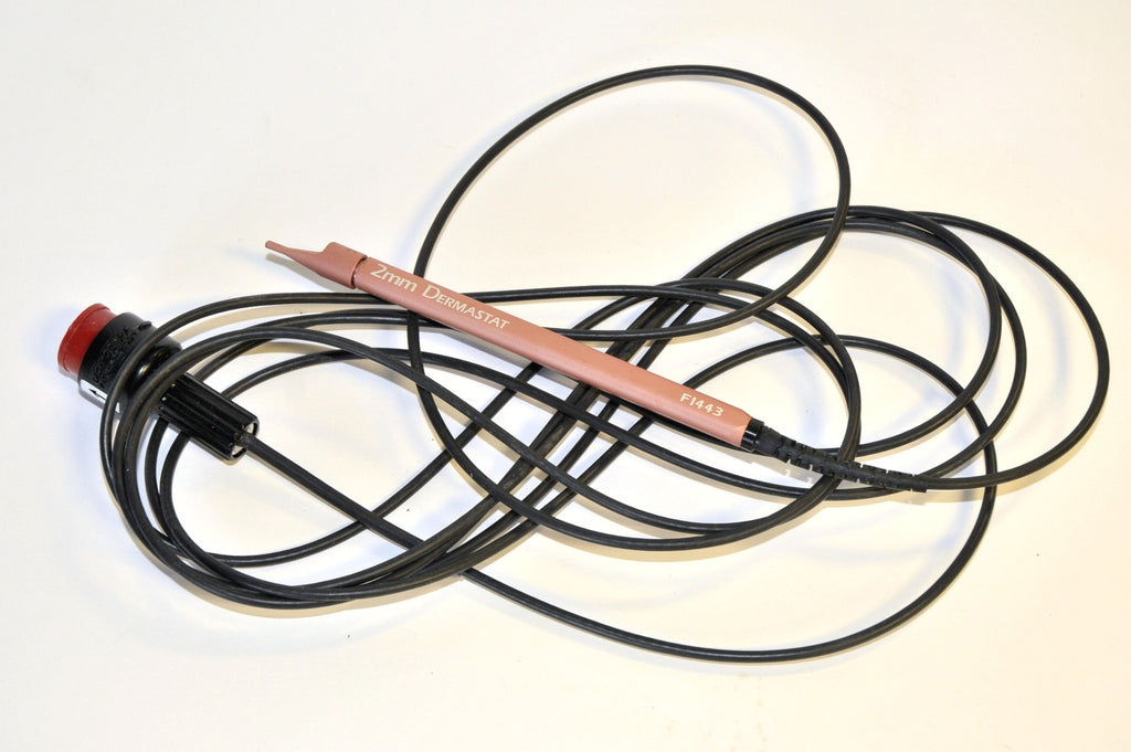 LaserScope Lyra Iridex Dermastat 2mm Pink Laser Handpiece 10-2302 PARTS Fiber