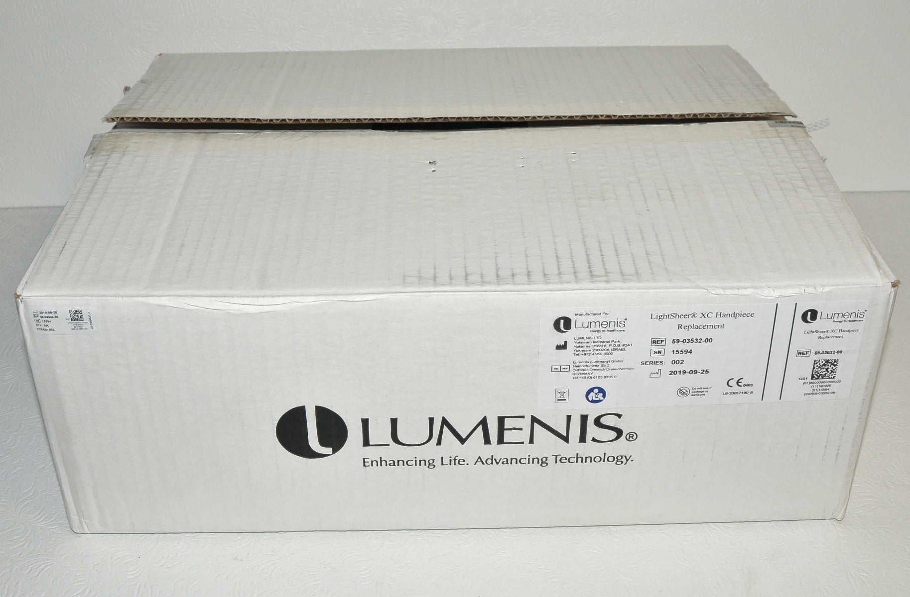 Lumenis LightSheer XC Laser Hand Piece 805nm Hair Removal 59-03532-00 Factory