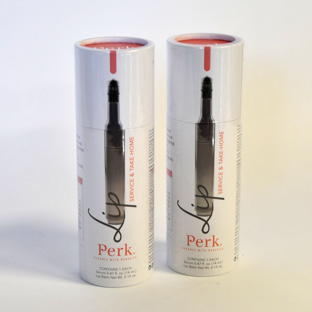 PERK Lip Service Treatment Cleanser SERUM Hydrating Balm Exfoliating Tip Cleanse