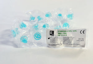 EDGE Systems Hydropeel SMALL TEAL BLUE Tips P/N 74114-15 Hydrafacial LOT x15 Pcs