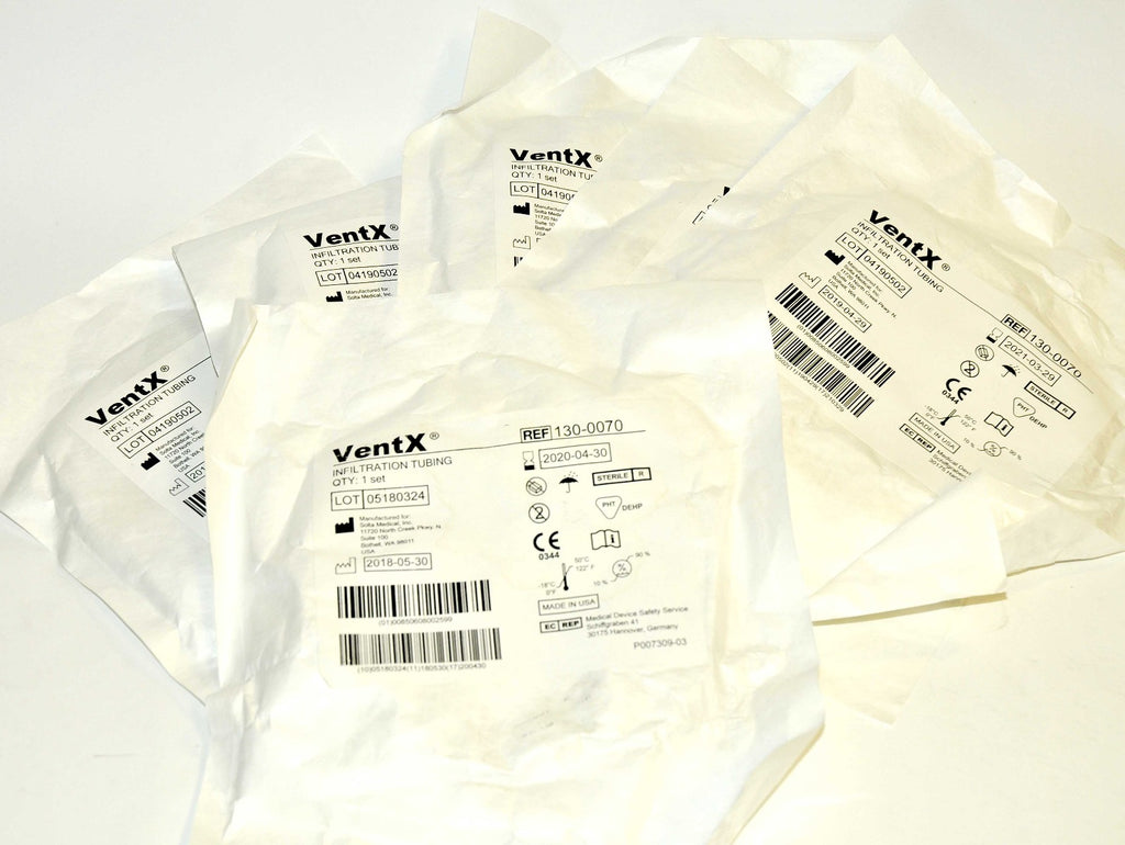 Vaser VentX Infiltration Tubing REF 130-0070 Suction Tube Aspiration x5 Pcs