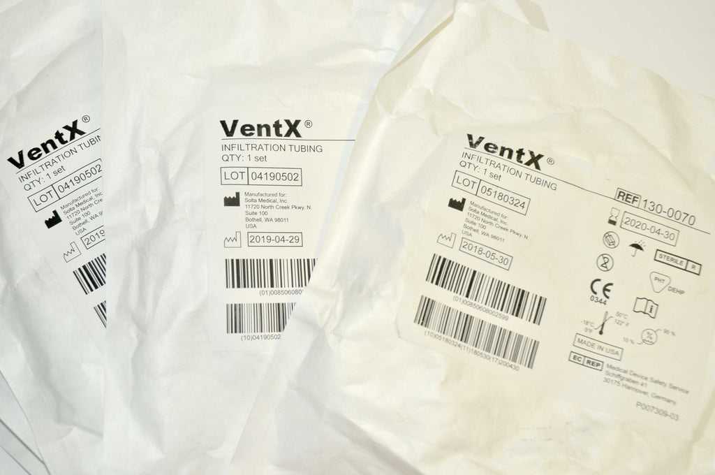 Vaser VentX Infiltration Tubing REF 130-0070 Suction Tube Aspiration x5 Pcs