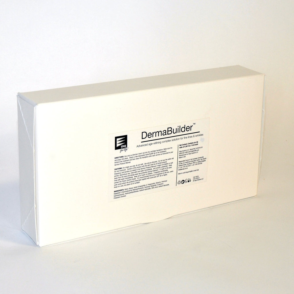 Edge Systems Hydrafacial DermaBuilder Complex Solution Lines Wrinkles x6 Vials