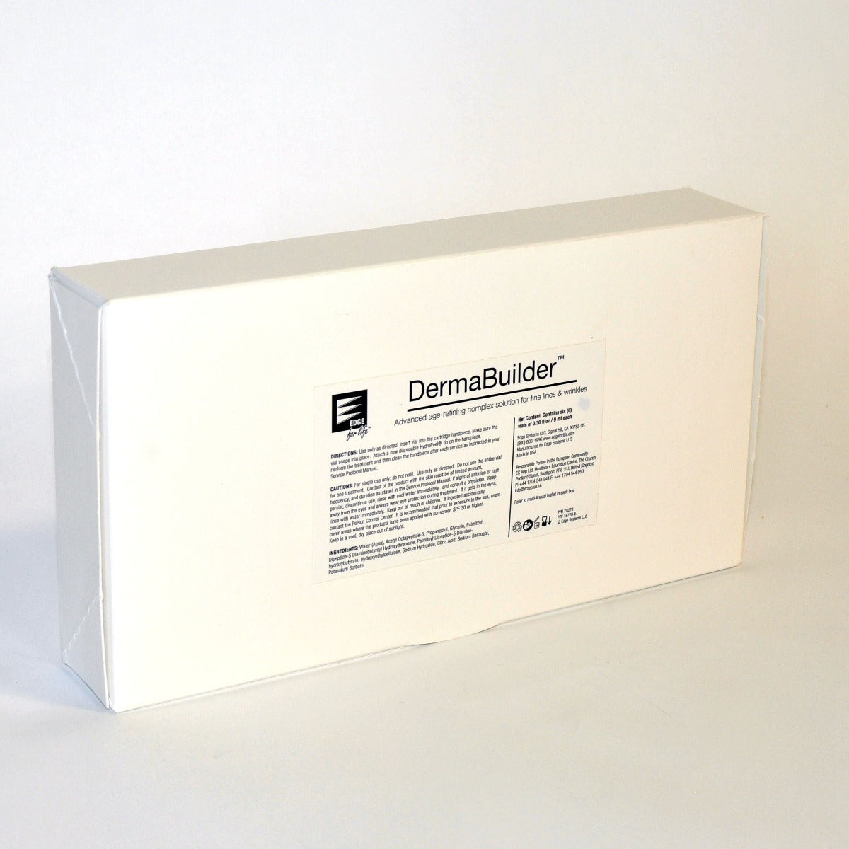 Edge Systems Hydrafacial DermaBuilder Complex Solution Lines Wrinkles x6 Vials