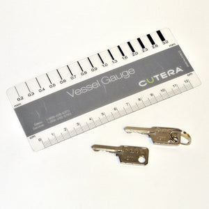 Cutera CoolGlide Excel V Laser Set Keys 1000254 ExcelV XLV KTP 311 Vessel Gauge