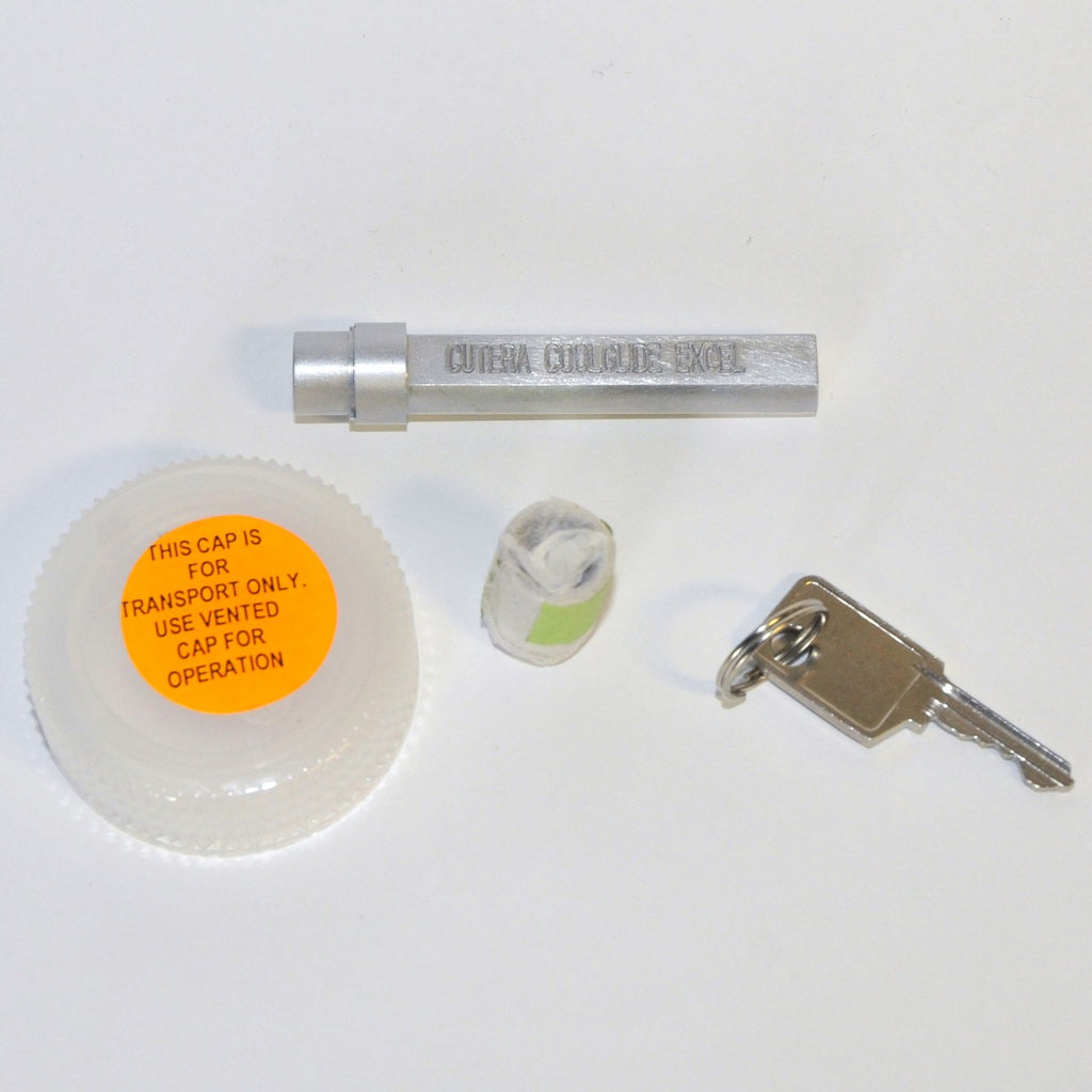 Cutera Xeo CoolGlide Excel V Laser System PM Parts Key Window Cell Wrench Cap