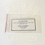Cynosure Palomar Lux G Plastic SPOT MASK LuxG HandPiece Marker 1353-0150 x6 Pcs