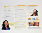 Ulthera Ultherapy Patient TriFold Brochure in Spanish Before After Photos x48Pcs
