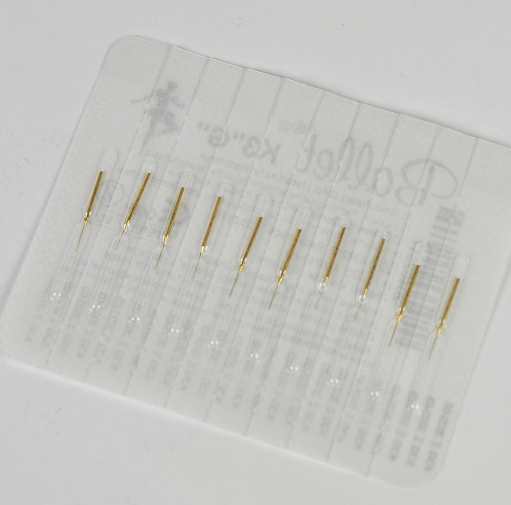 Ballet K3 G 0.075mm x 0.80mm Electrolysis Needle Filaments x50 Pcs Exp 03/23
