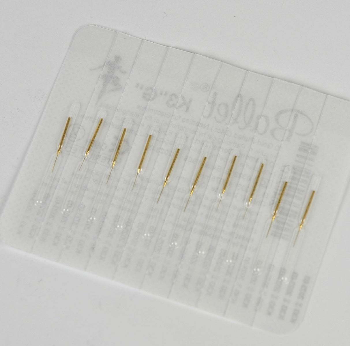 Ballet K3 G 0.075mm x 0.80mm Electrolysis Needle Filaments x50 Pcs Exp 03/23