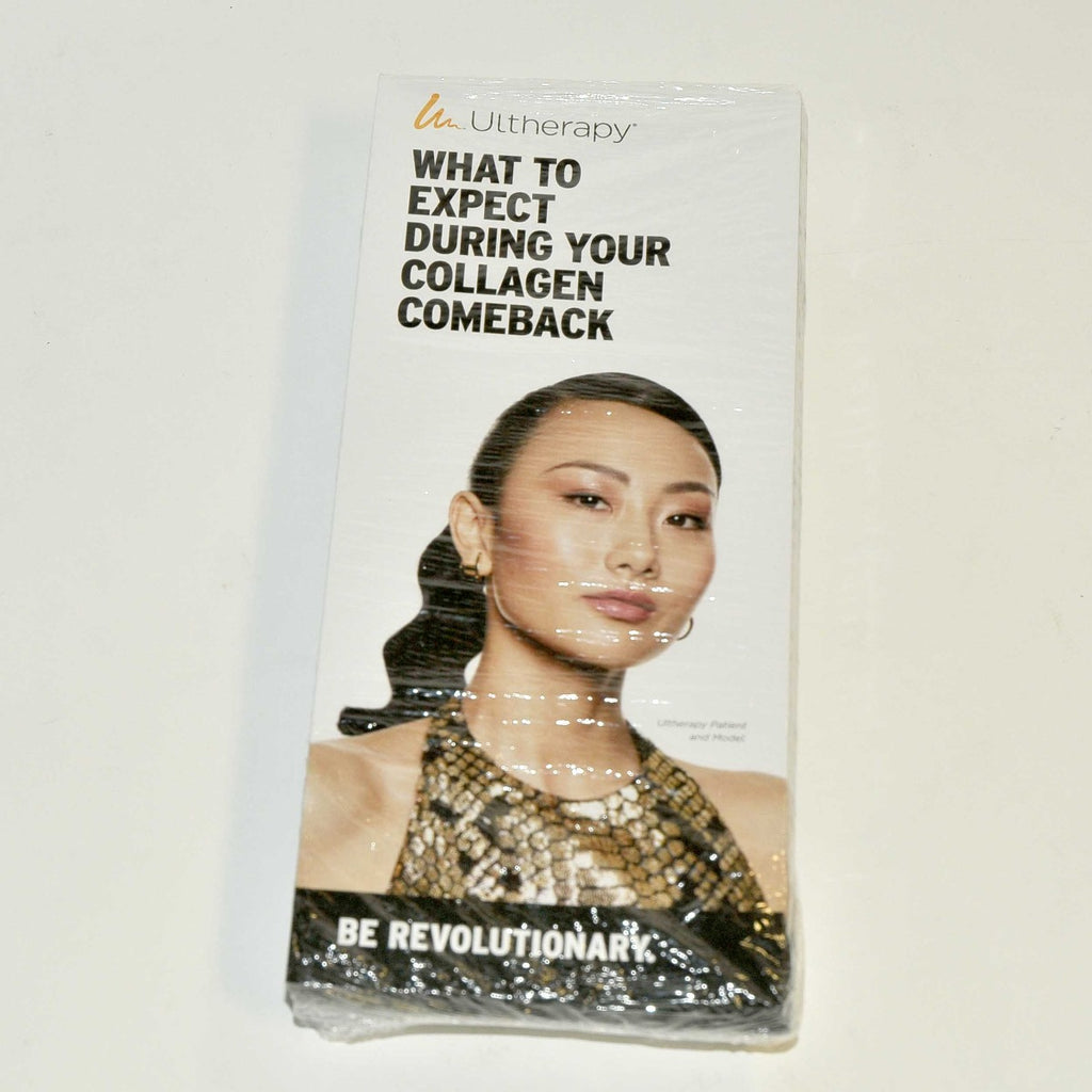 Ulthera Ultherapy Patient TriFold Brochure WHAT TO EXPECT Collagen NEW (x25 Pcs)