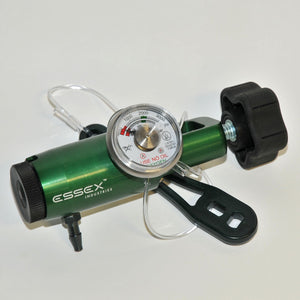 Essex Industries 0-4 L/min OXYGEN REGULATOR P/N: 1804OU 50 PSI - PARTS * AS-IS *