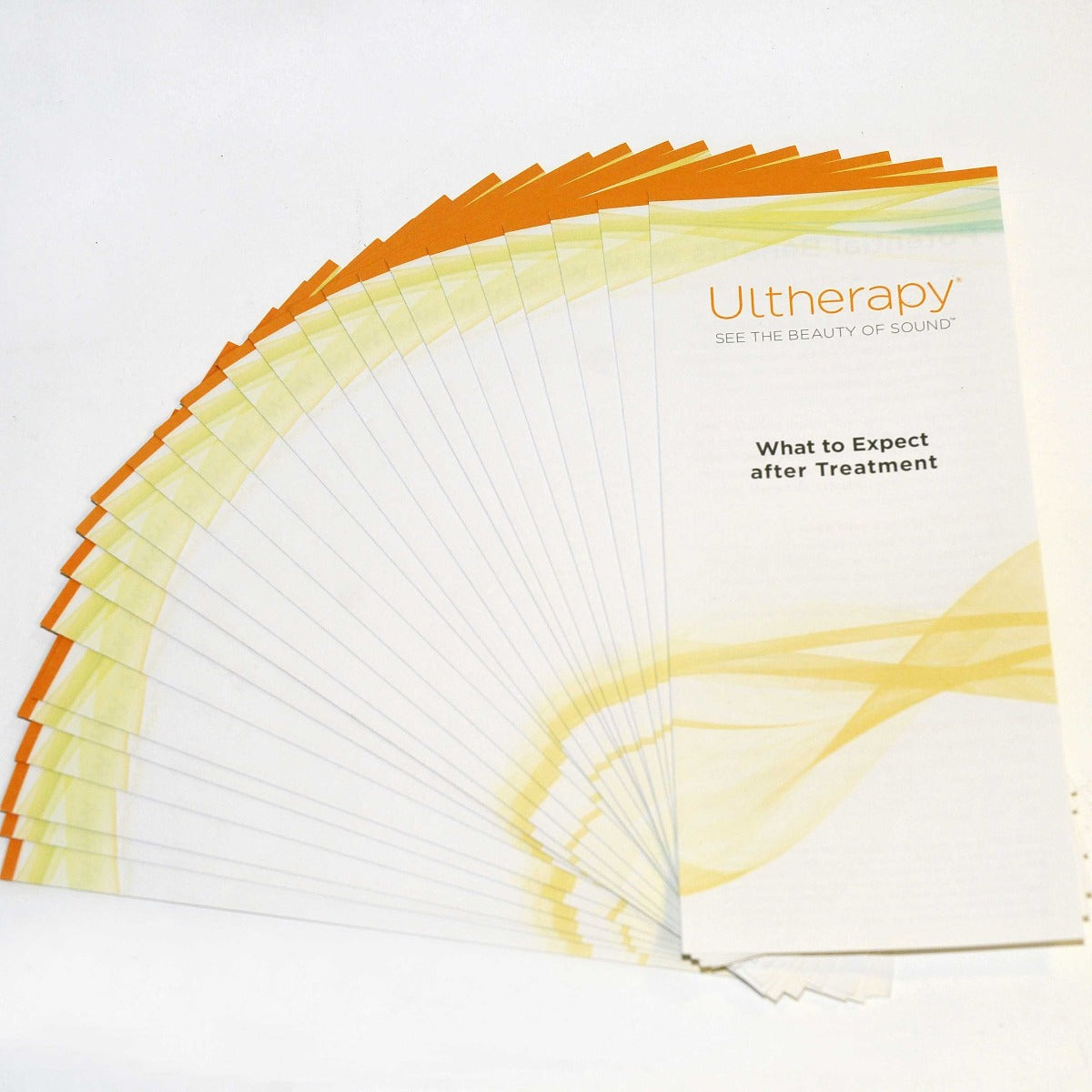 Ulthera Ultherapy Patient Brochure WHAT TO EXPECT AFTER TREATMENT Marketing 25Pc