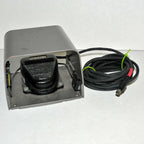Laser FootSwitch Pedal CLIPPER 635-S Linemaster 8 Pin Foot Switch Gray Metal