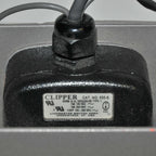Laser FootSwitch Pedal CLIPPER 635-S Linemaster 8 Pin Foot Switch Gray Metal