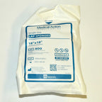 Lap Sponges 18"x18" Pre-Washed with Bands Medical Action Non Rubber Latex x16Pcs