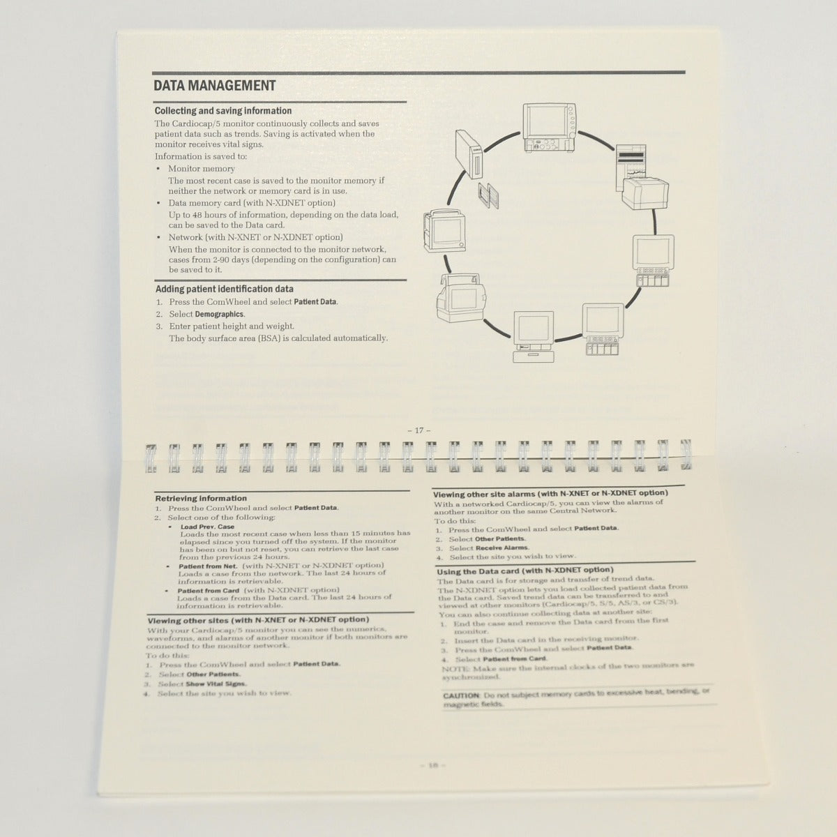 GE Datex-Ohmeda Cardiocap 5 for Anesthesia S-XANE USER's Guide Manual (60 Pgs)