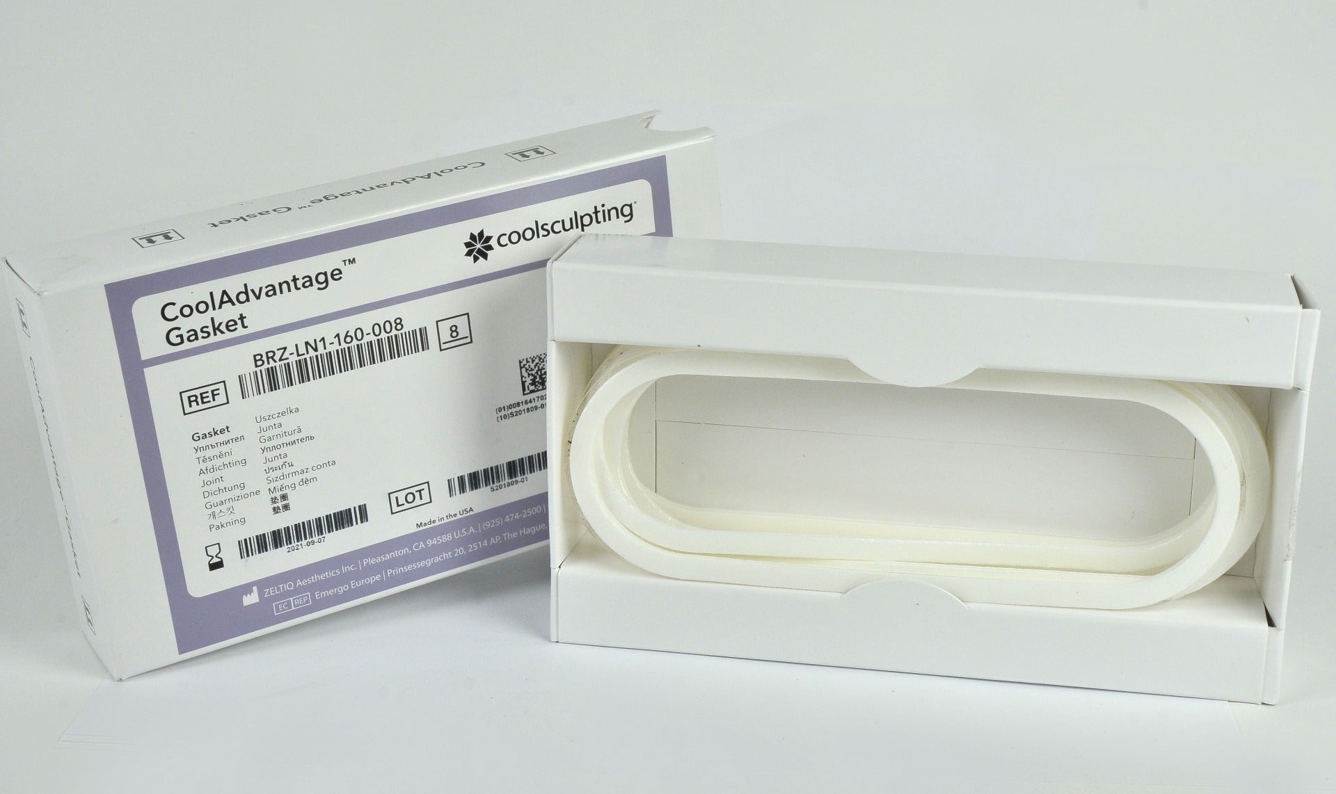 ZELTIQ CoolSculpting CoolAdvantage Gasket BRZ-LN1-160-008 CoolSculpt 2021 x5Pcs