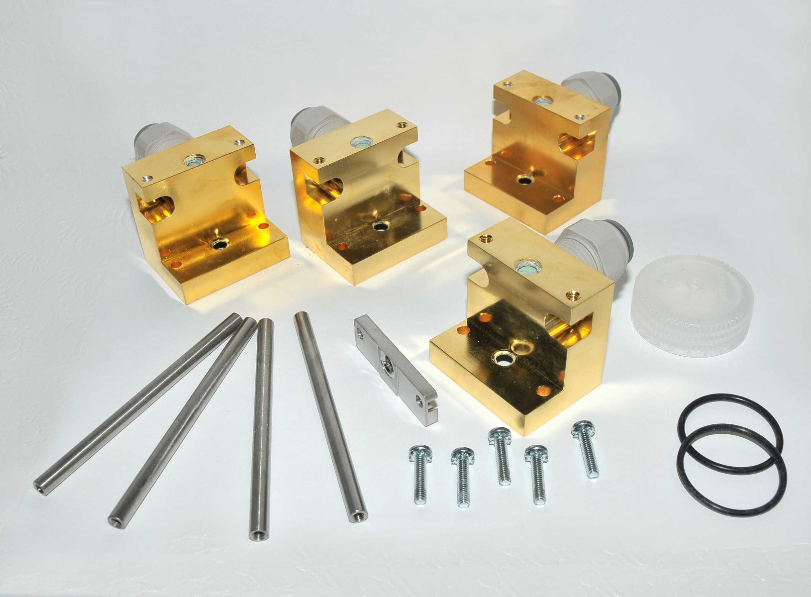 Cutera Xeo Laser Nd YAG 1064 Cavity Pump Chamber Water Blocks Fittings PARTS