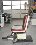 Midmark Ritter 75L Power Adjustable Medical Procedure Exam Chair Table 75 L Red