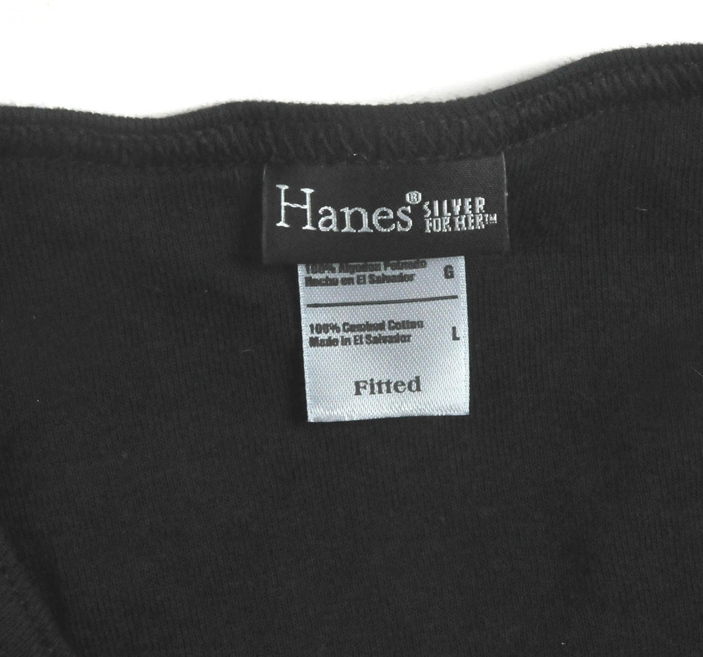 Thermage Fitted Ladies Large Black Shirt Clinician Staff L Lrg V-Neck