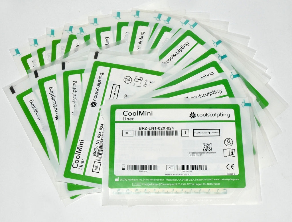 Zeltiq CoolSculpting CoolMini Liner BRZ-LN1-02X-024 Cool Mini Mixed Lot x20 Pcs