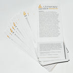 Ulthera Ultherapy CRANK UP THE COLLAGEN Patient Office Brochure Marketing x28Pc