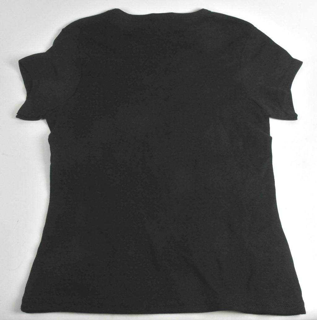 Thermage Fitted Ladies Small Black Shirt Clinician Staff S V-Neck