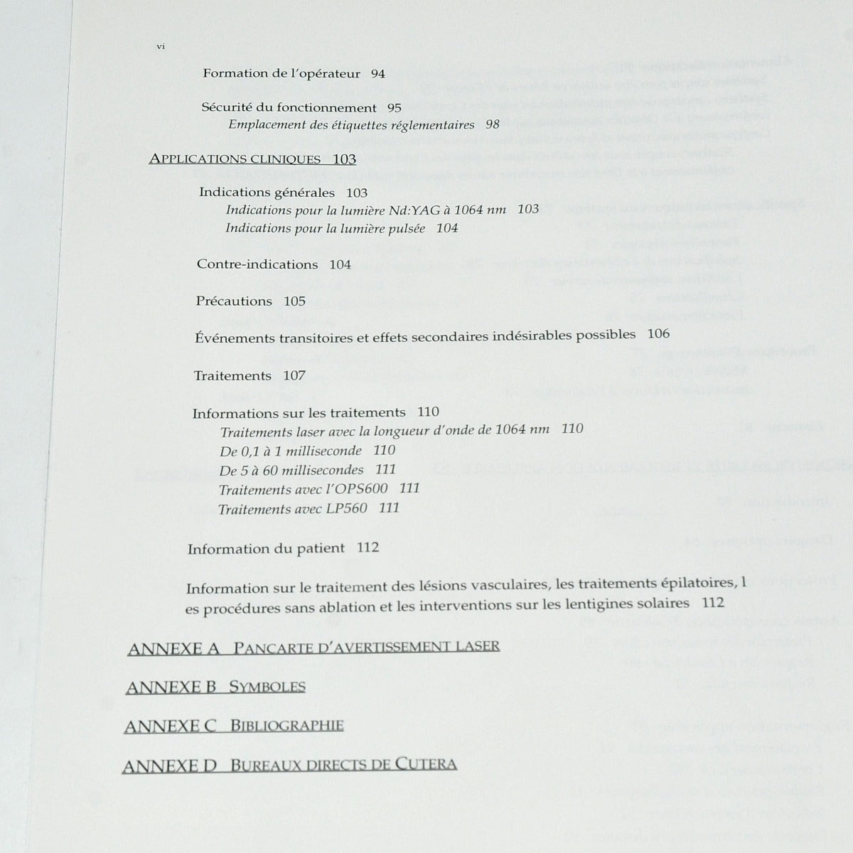 Cutera Xeo Laser Operator Manual IN FRENCH CoolGlide SA Genesis Plus User Guide