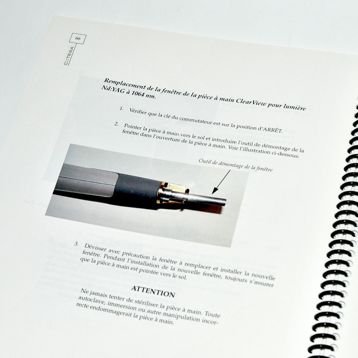 Cutera Xeo Laser Operator Manual IN FRENCH CoolGlide SA Genesis Plus User Guide