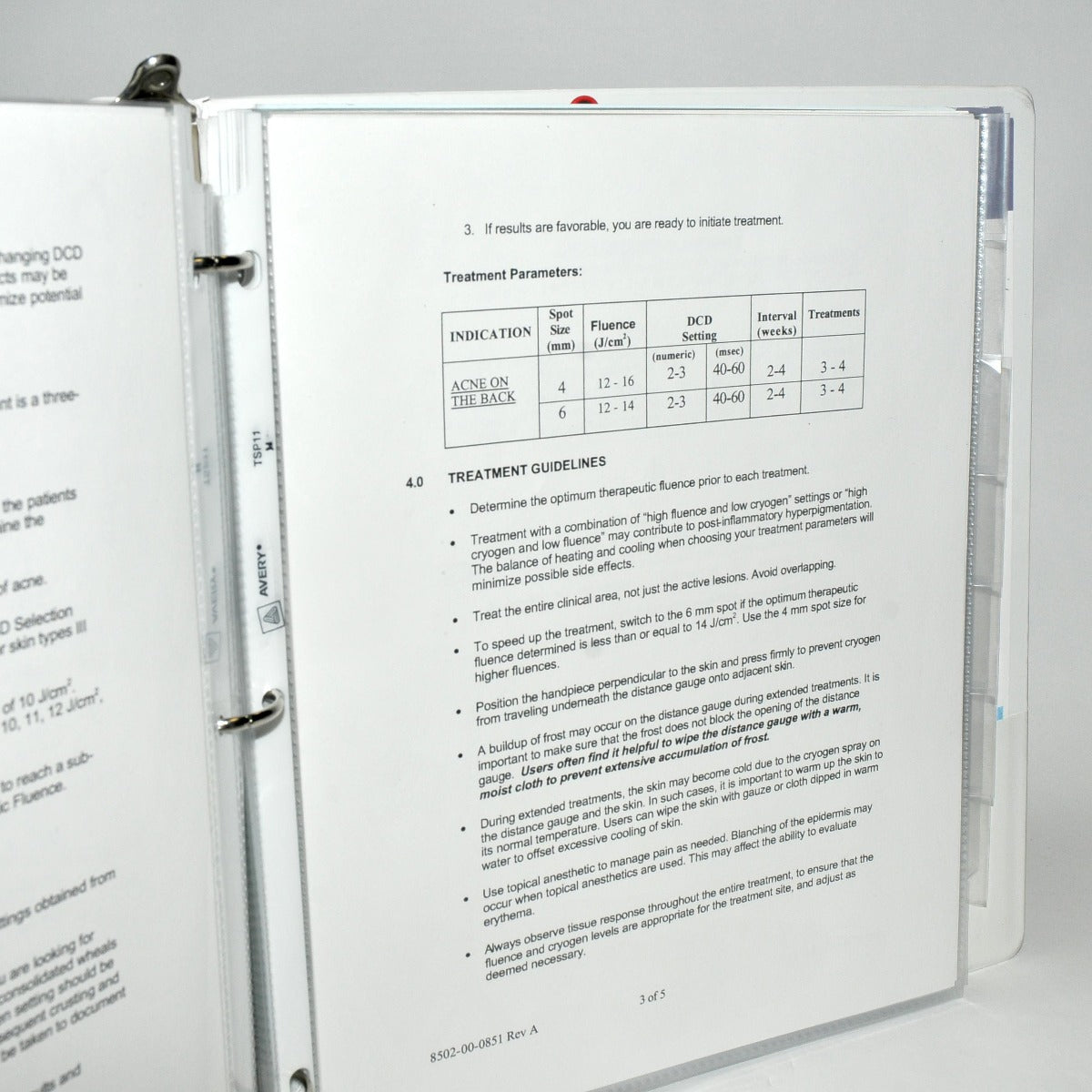 Candela SmoothBeam Laser Treatment Guidelines Manual Clinical Papers User Guide