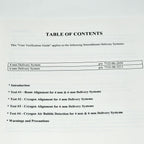 Candela SmoothBeam Laser Delivery System User 4 6mm Verification Procedure Guide