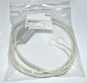 BTL Exilis Neutral Electrode Grounding Pad Return Electrode Cable Dual Leads NEW