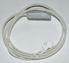 BTL Exilis Neutral Electrode Grounding Pad Return Electrode Cable Dual Leads NEW