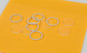Candela VBeam Perfecta Laser V Beam Round Optic Windows 7122-00-3770 Lot x5 Pcs